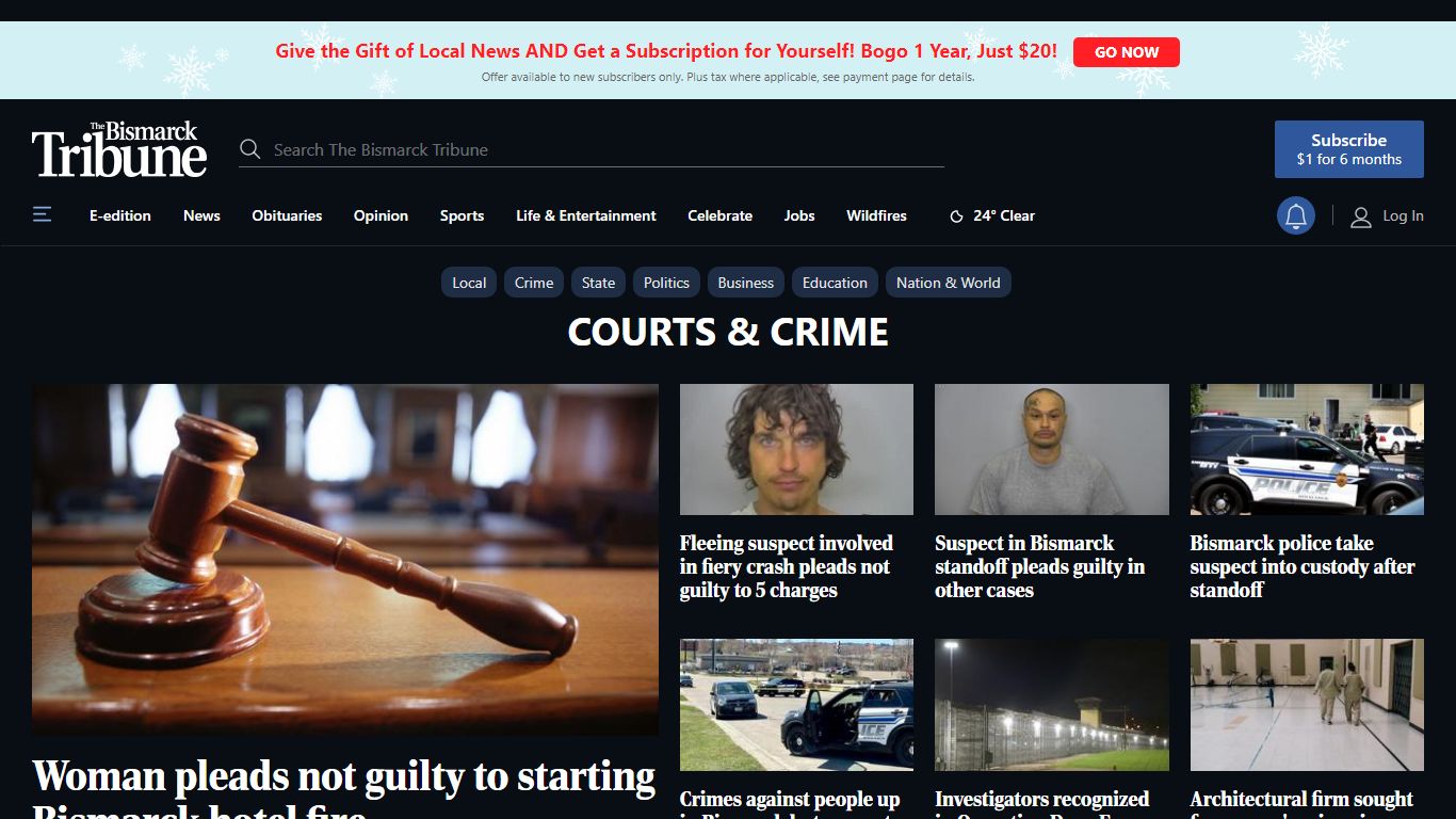 Courts & Crime | bismarcktribune.com